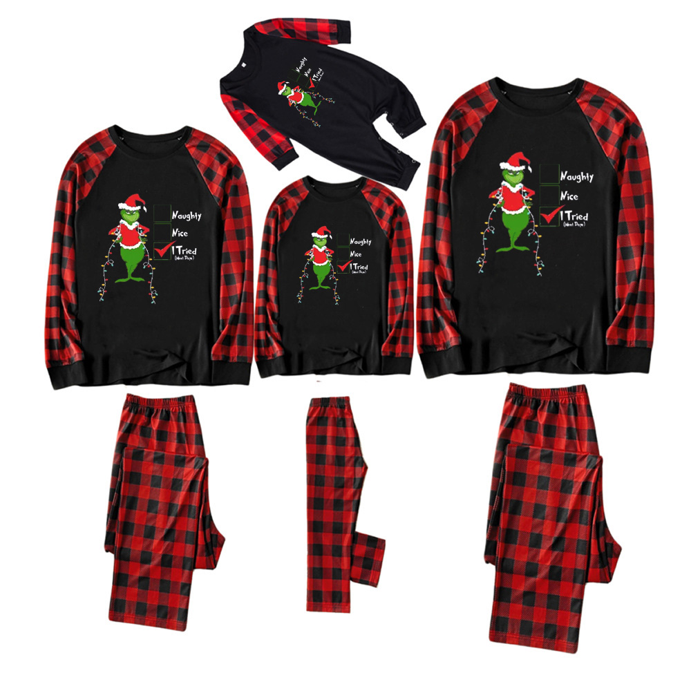 I Tried Christmas Family Pajamas