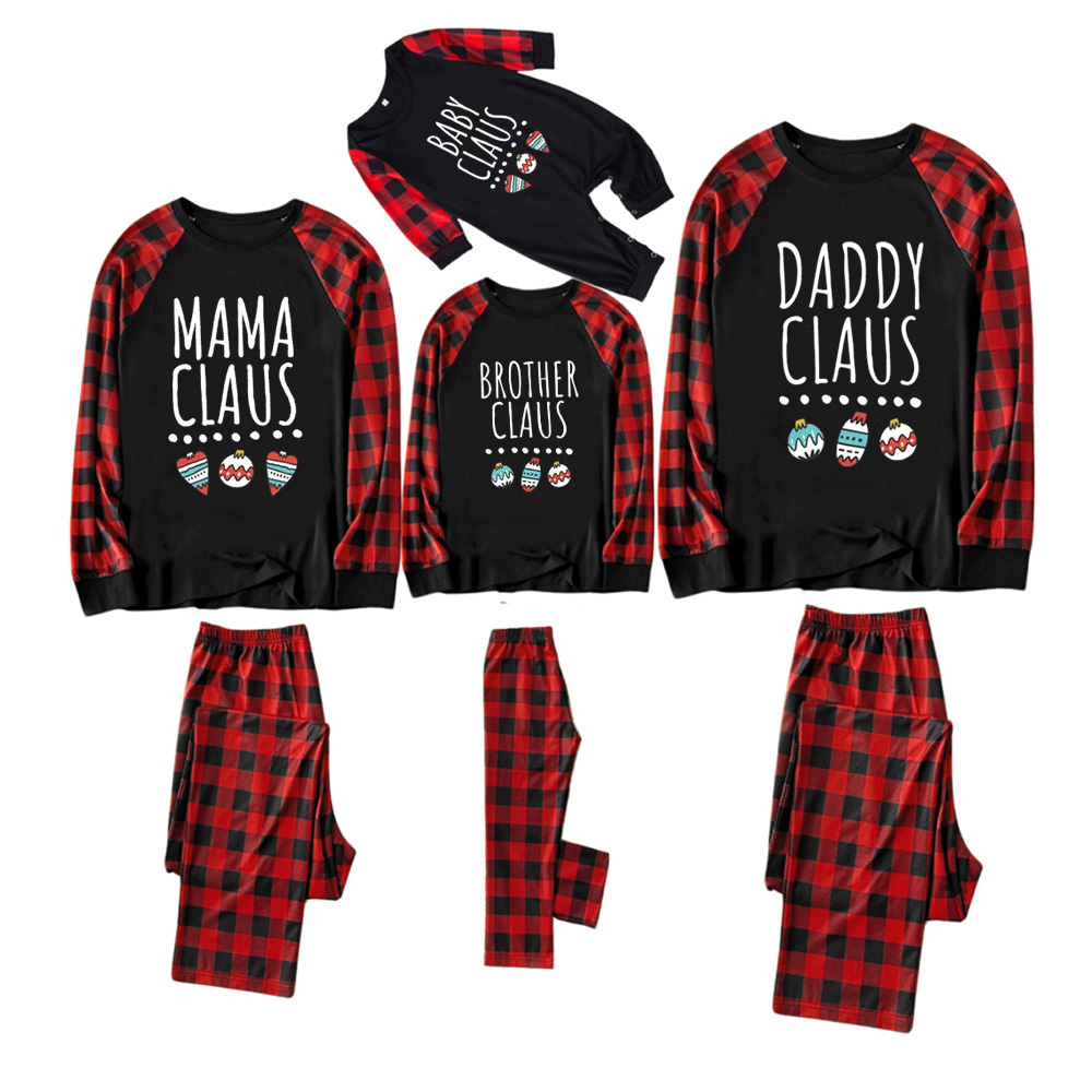 Claus Family Christmas Family Matching Pajamas