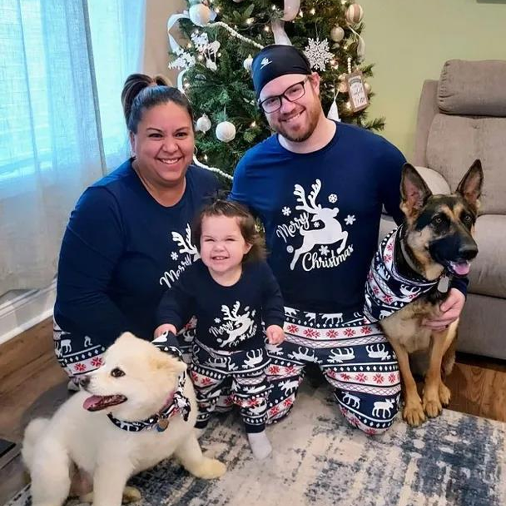 Christmas Family Matching Long-Sleeved Pajama Set