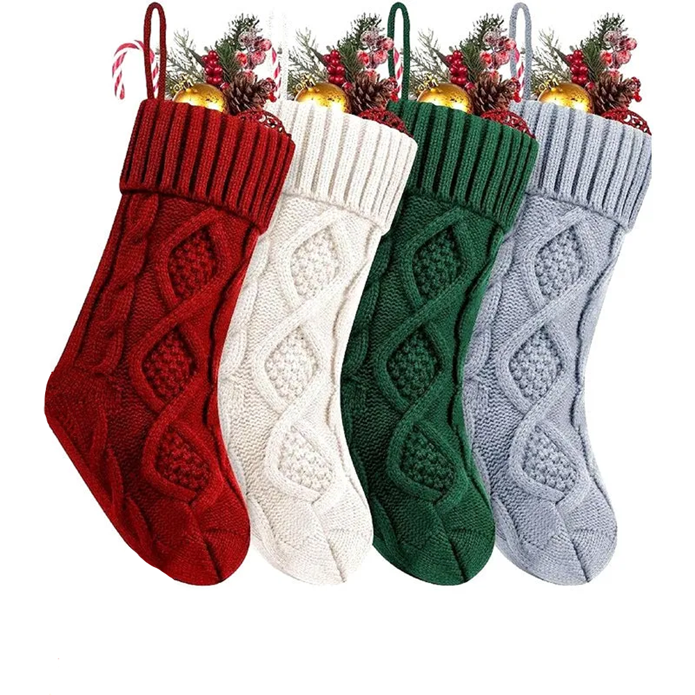 Thickened Knitted Gift Christmas Socks