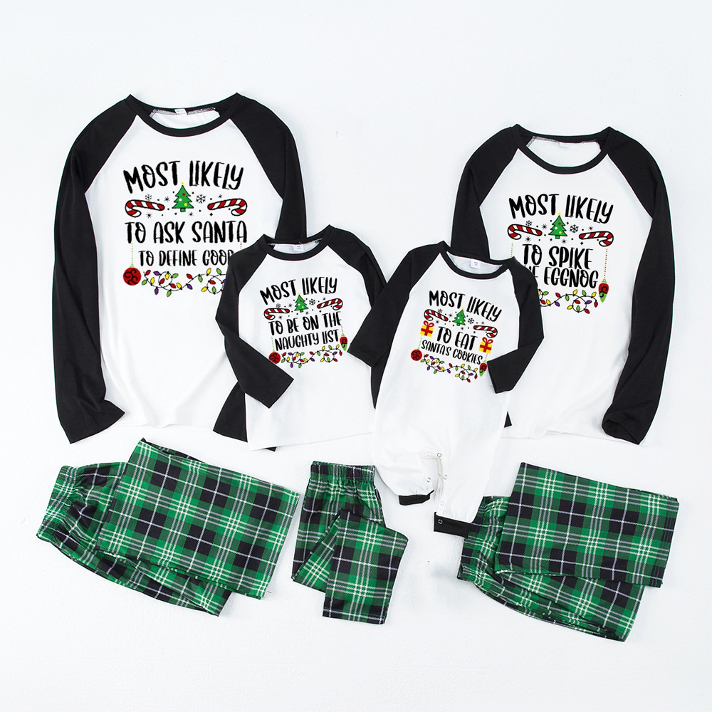 48 Quotes Most Likely To Christmas Family Matching Pajamas