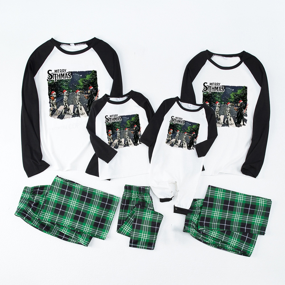 Abbey Road Walking Christmas Family Matching Pajamas