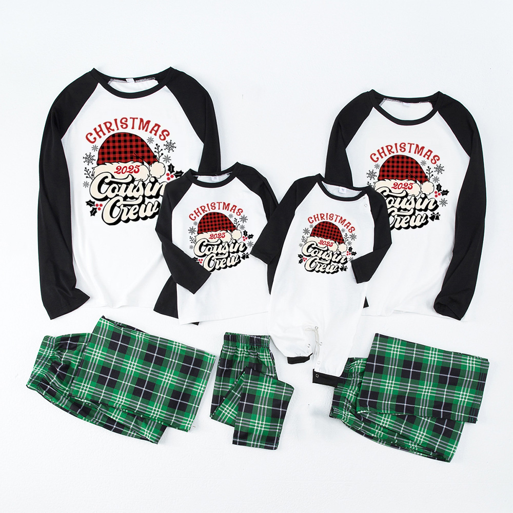 2025 Xmas Gift for Cousins Cousin Crew Matching Pajamas