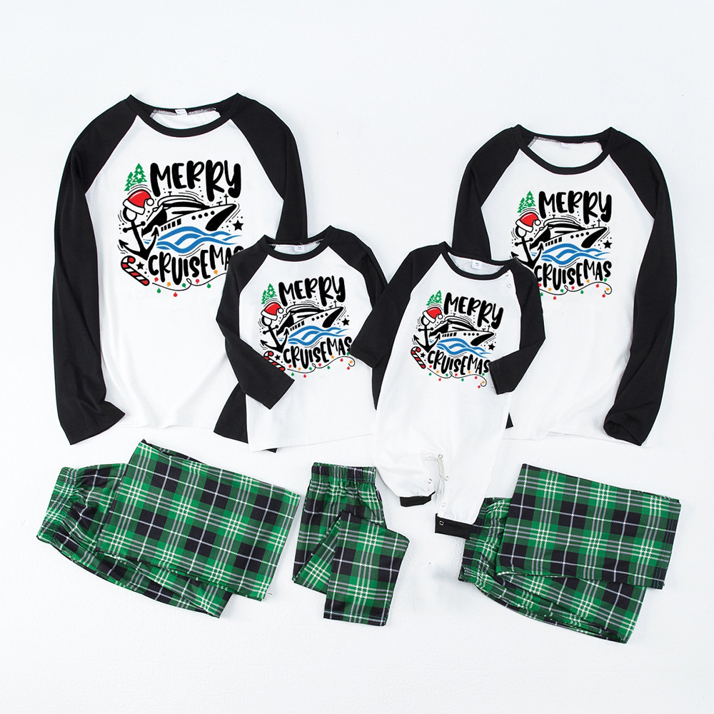 Christmas Cruise Family Trip Matching Pajamas For Family