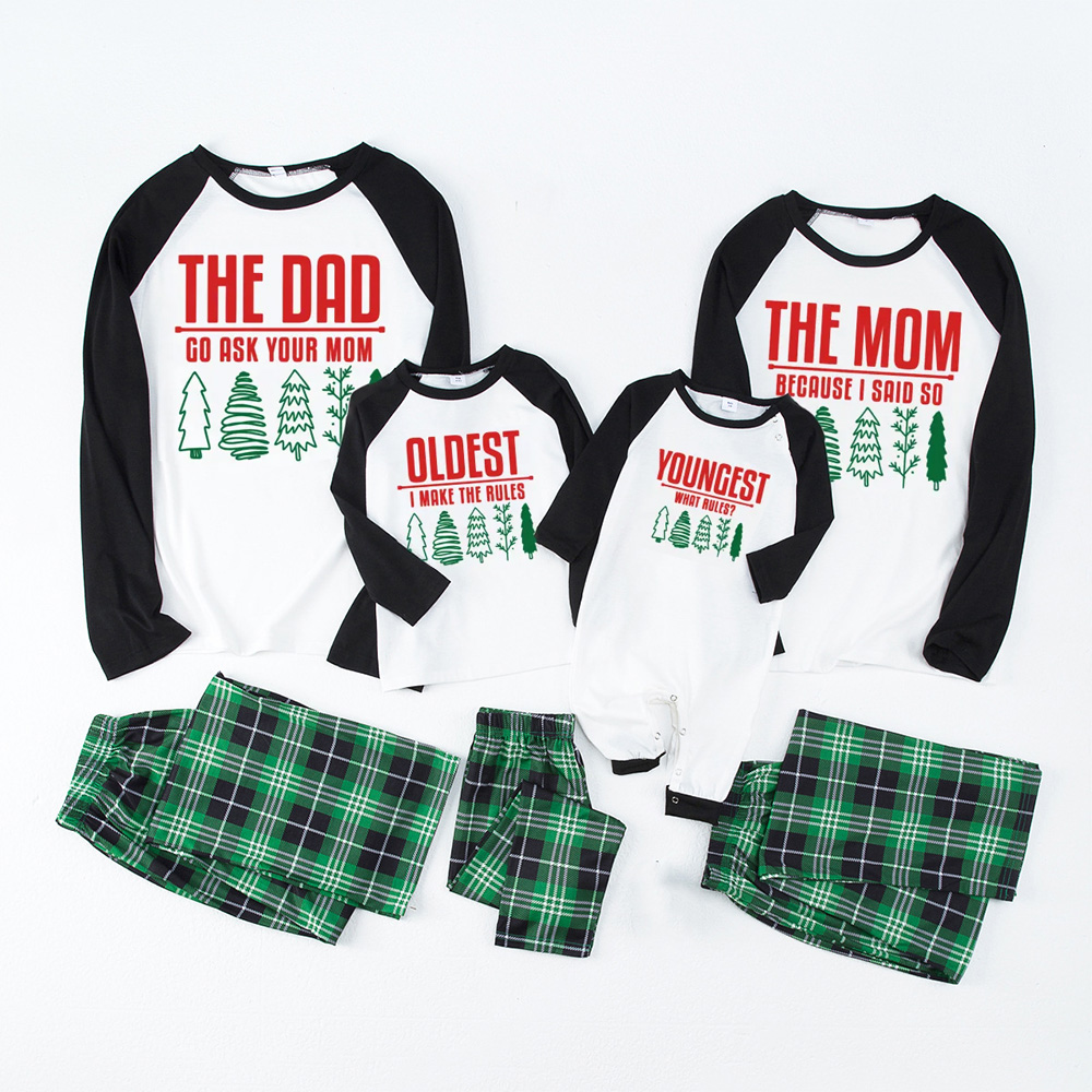 Personalized Funny Group Christmas Family Matching Pajamas