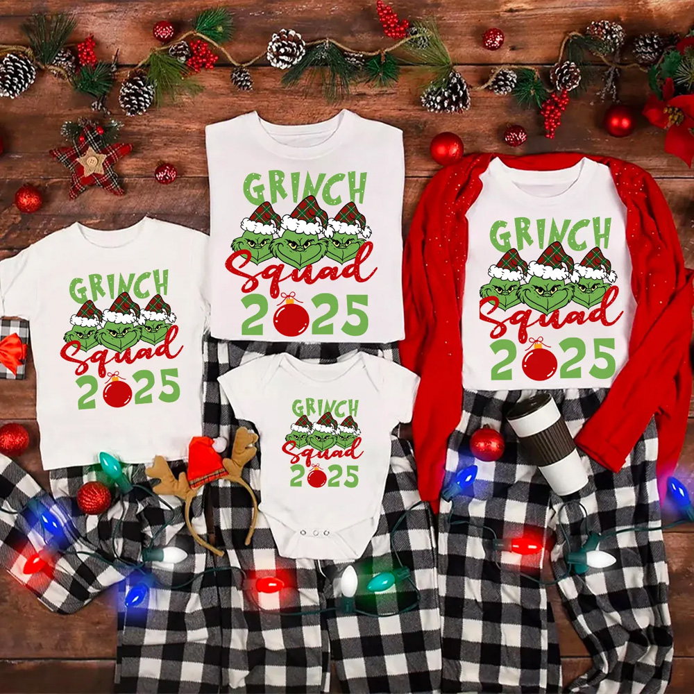Chirstmas Mister Green 2025 Family Shirts