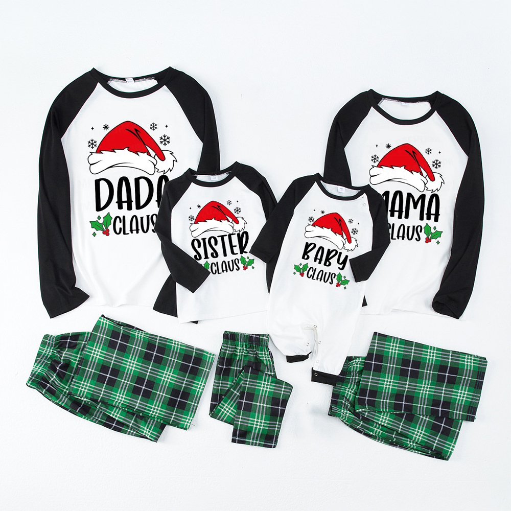 Personalized Family Claus Christmas Matching Pajamas