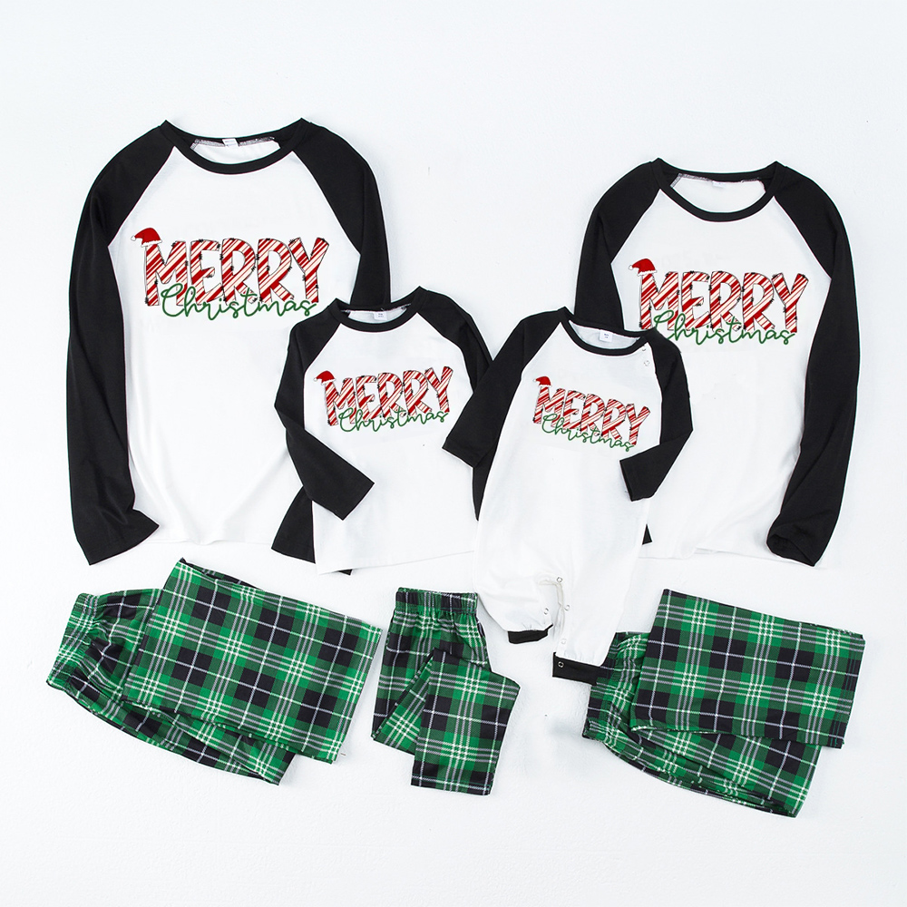 Merry Christmas Family Matching Pajamas
