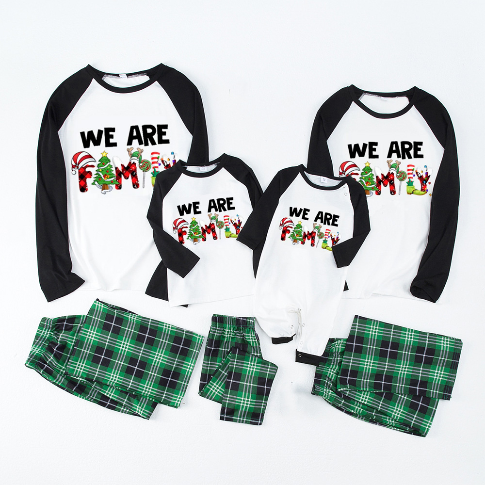 We Are Family Christmas Matching Pajamas