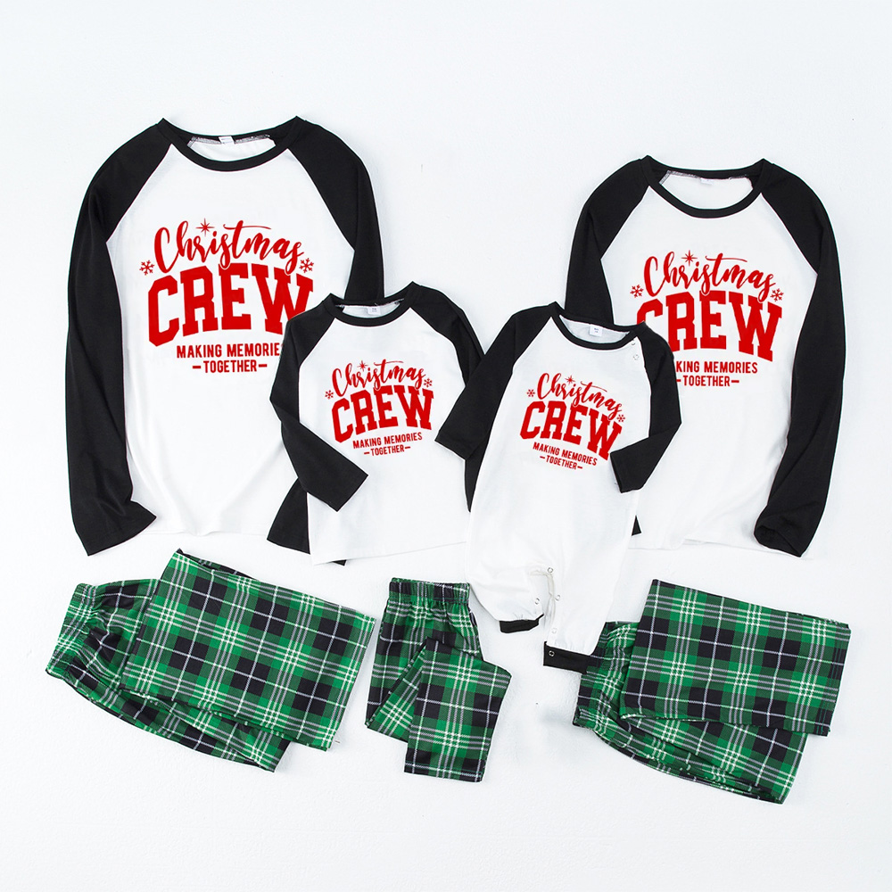 Christmas Crew Family Matching Pajamas