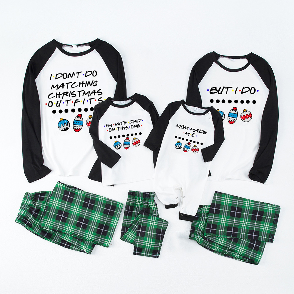 Personalized Holiday Harmony Christmas Family Matching Pajamas
