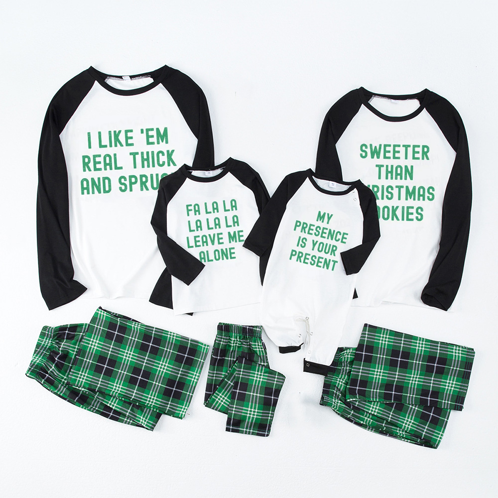 Personalized Funny 60 Quotes Christmas Party Family Matching Pajamas