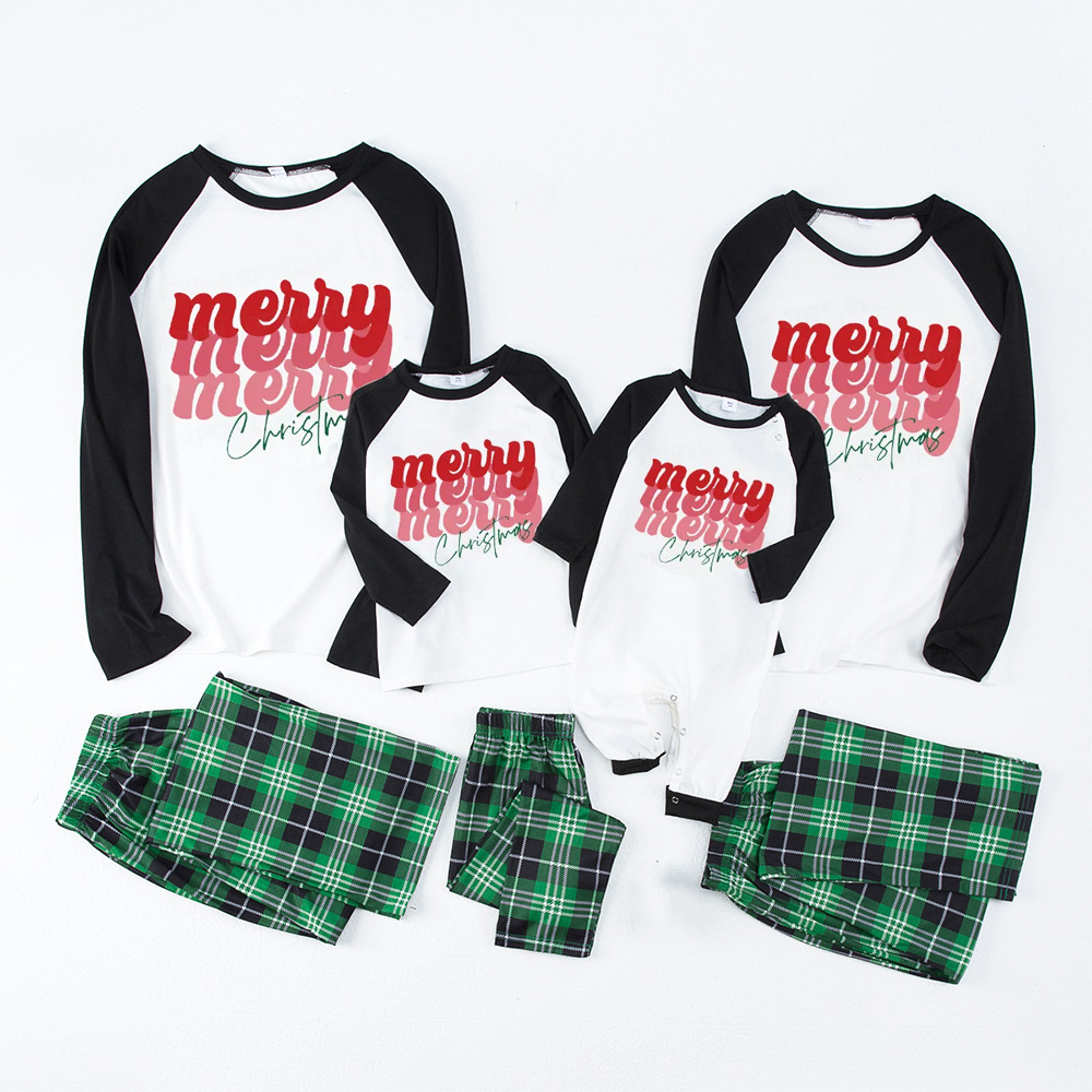 Merry Christmas Family Matching Pajamas