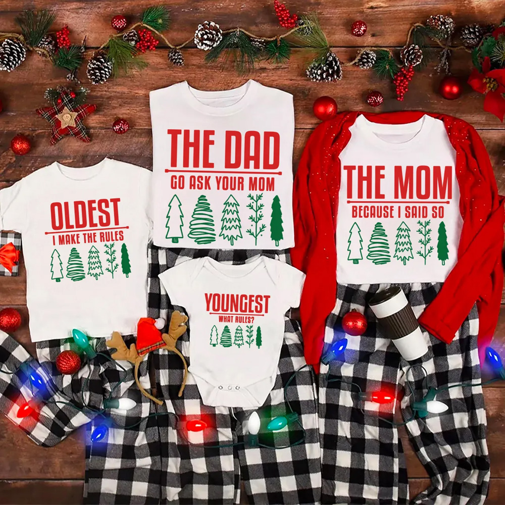 Personalized Funny Group Family Matching T-Shirts
