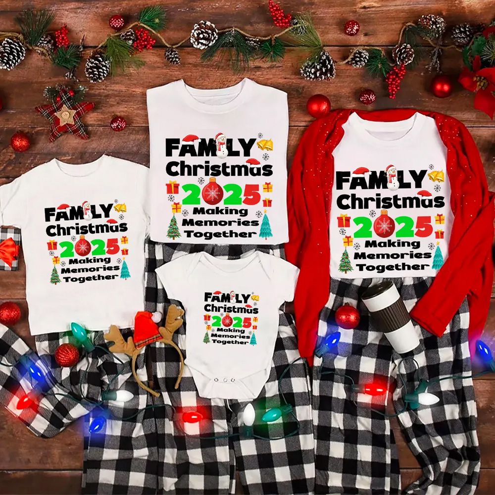 Christmas Group 2025 Family Matching T-Shirts