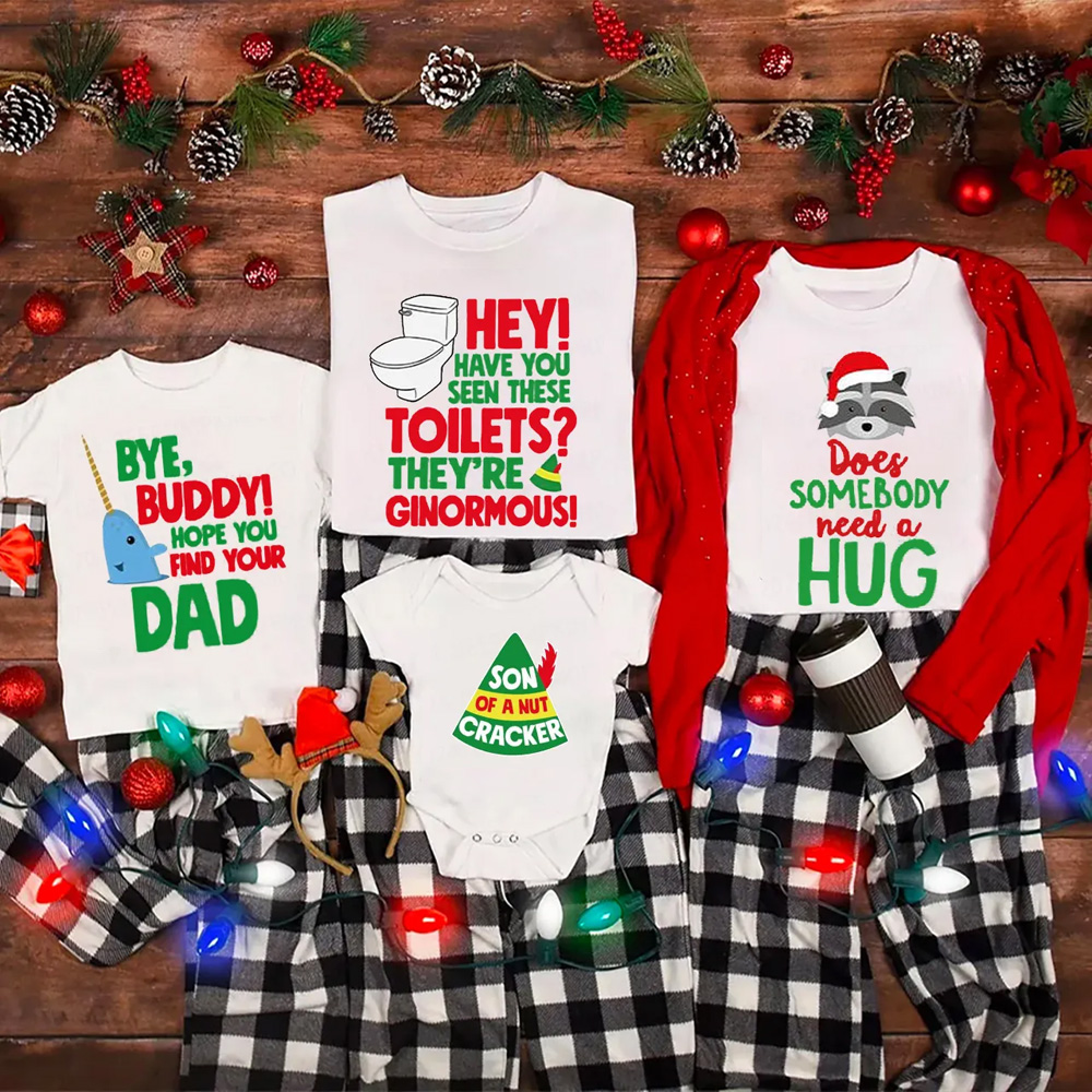 Elf Movie Quote Family Matching T-Shirts
