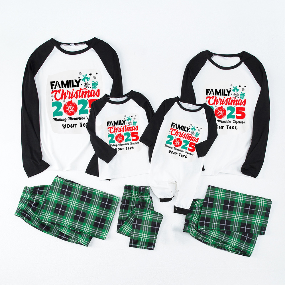 Personalized 2025 Family Matching Christmas Gnomes Pajamas