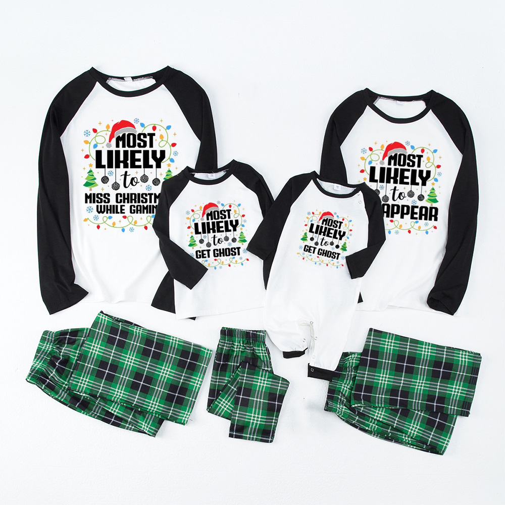 Personalized 27 Most Likely To Christmas Family Matching Pajamas