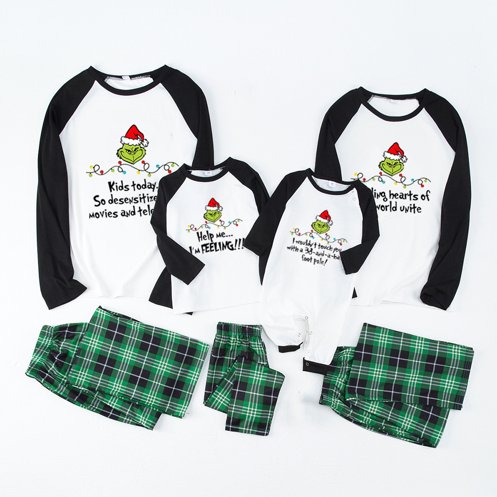 Personalized Sassy Christmas Spirit Matching Blue Pajamas