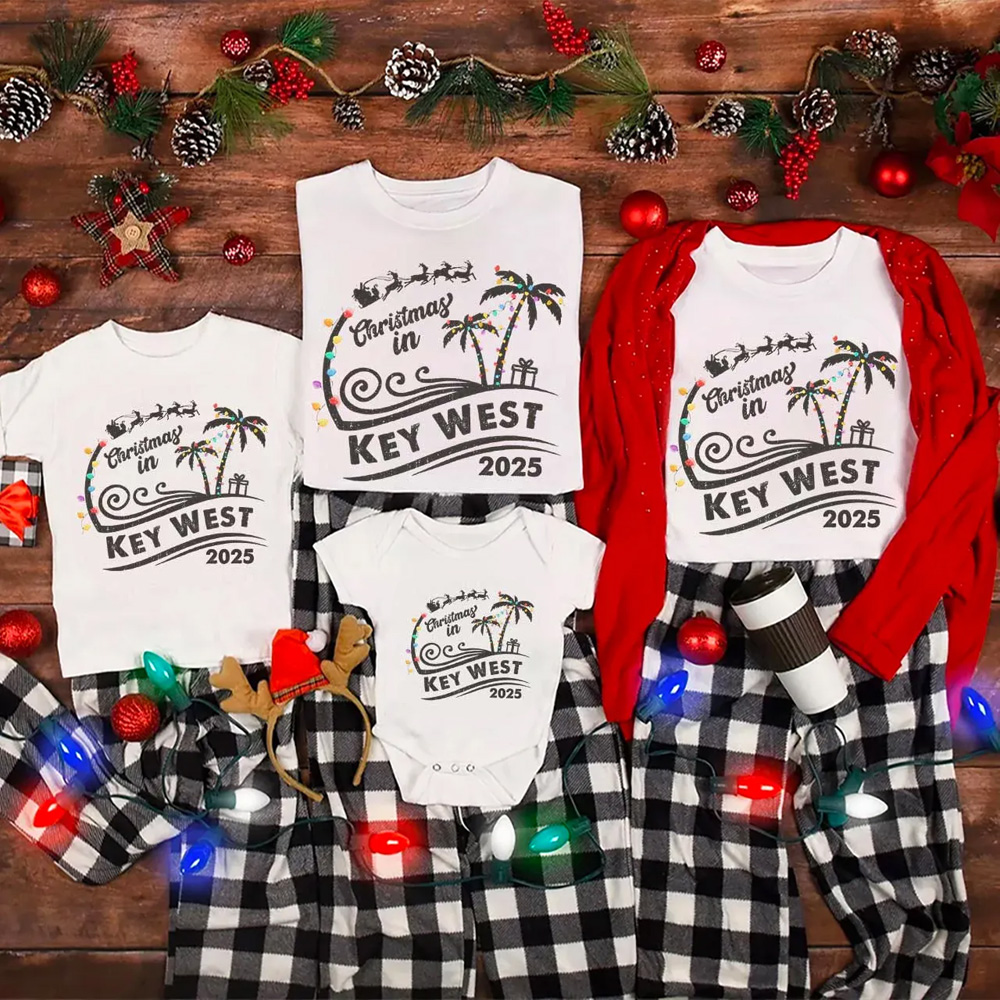 Personalized Christmas Vacation Family Matching T-Shirts