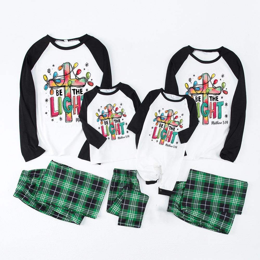Be The Light Family Matching Pajamas