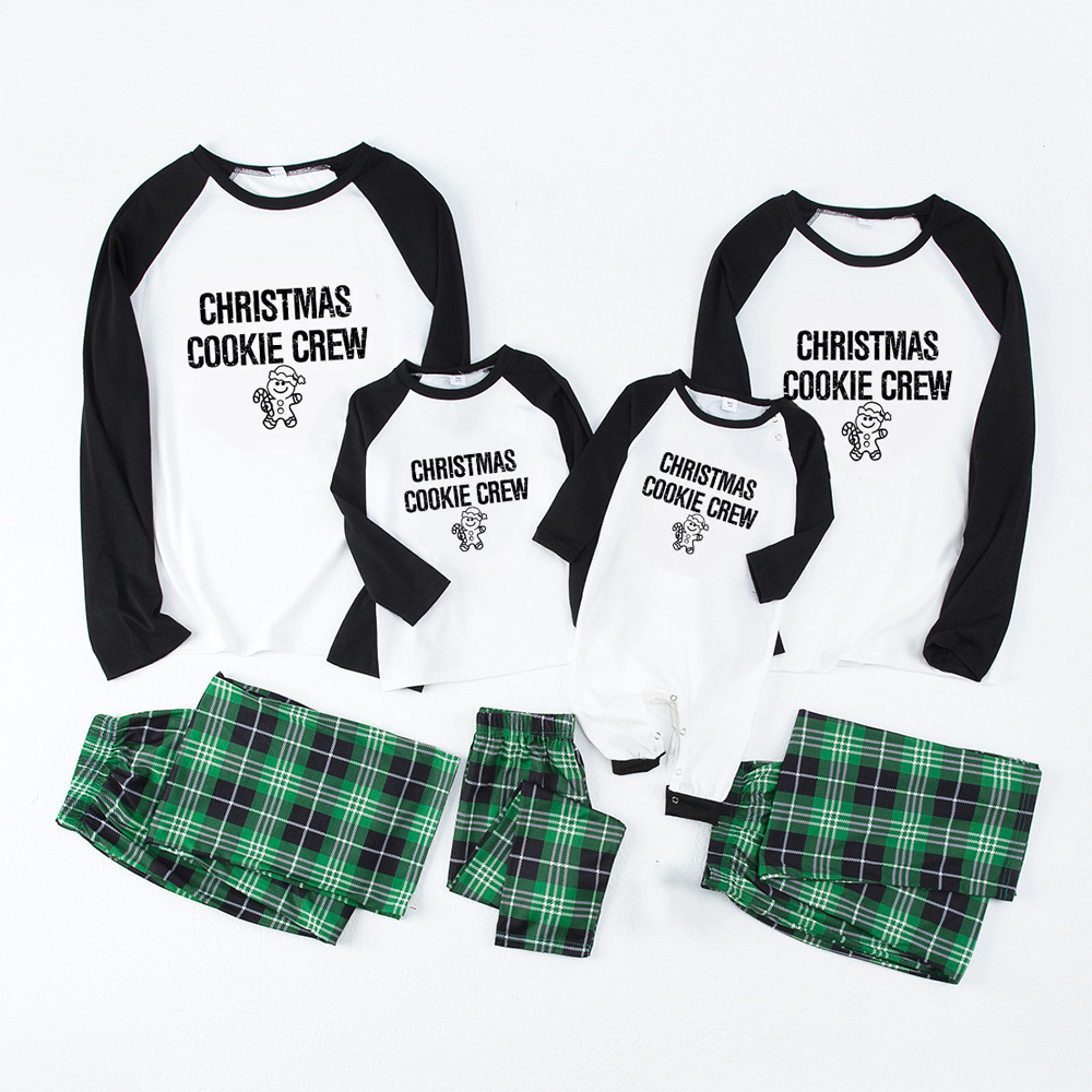 Christmas Cookie Crew Family Matching Pajamas