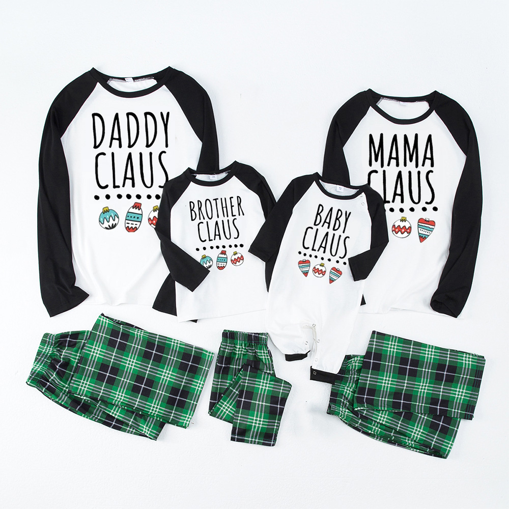 Claus Family Christmas Family Matching Pajamas