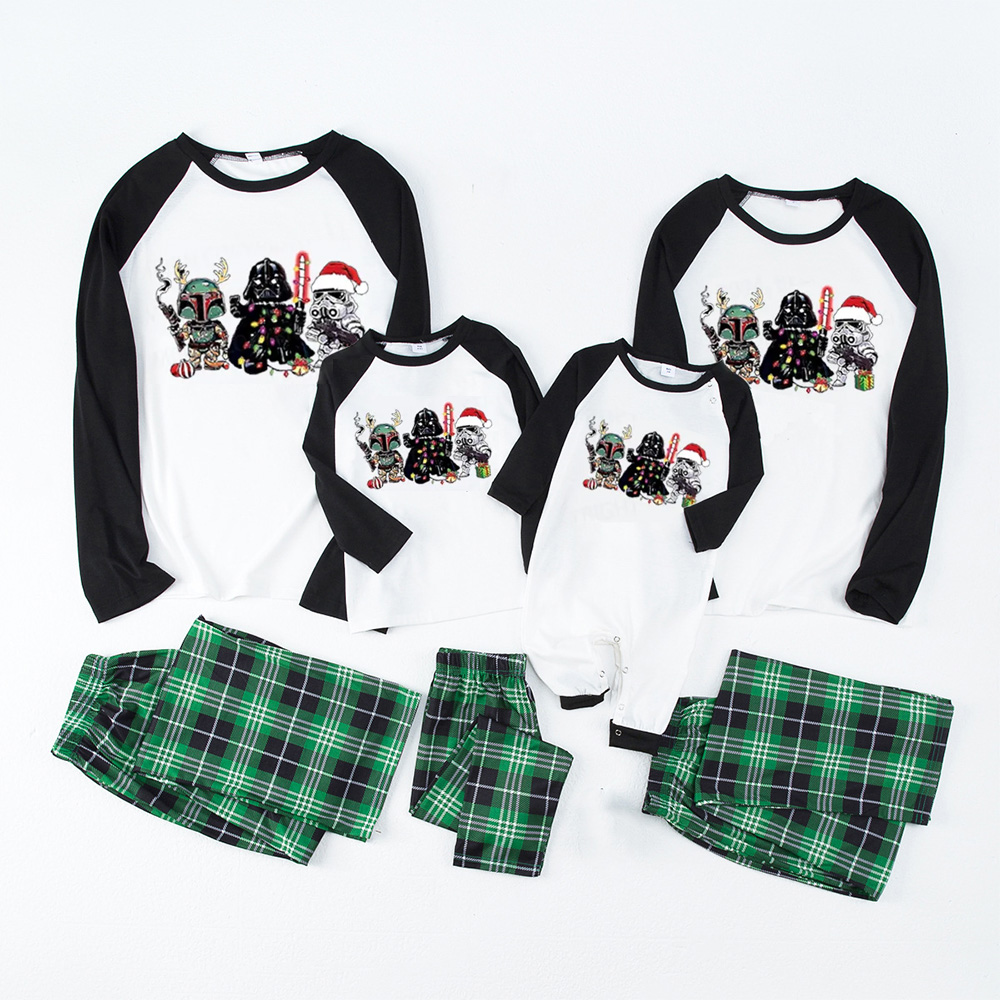 Fighting Characters Christmas Family Matching Pajamas