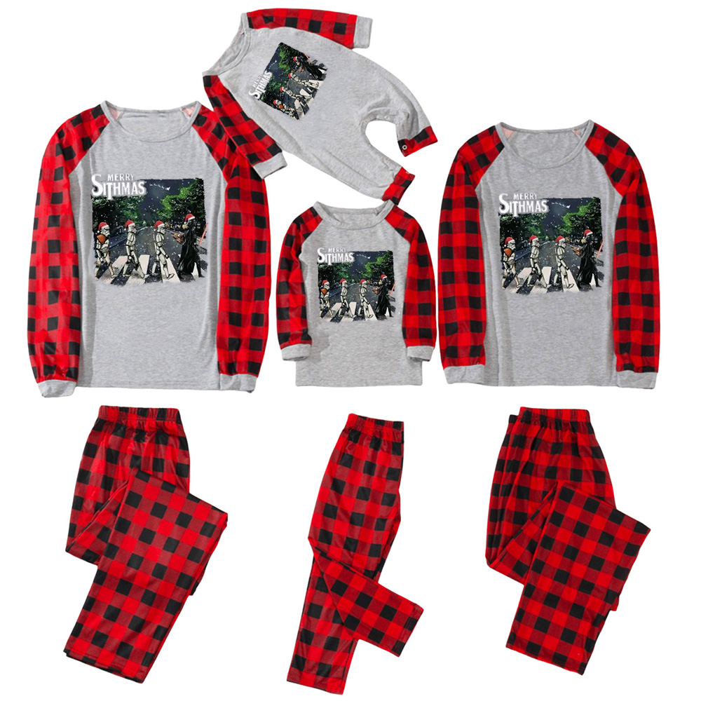 Abbey Road Walking Christmas Family Matching Pajamas