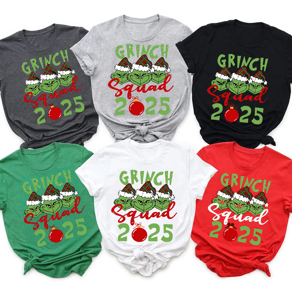 Chirstmas Mister Green 2025 Family Shirts