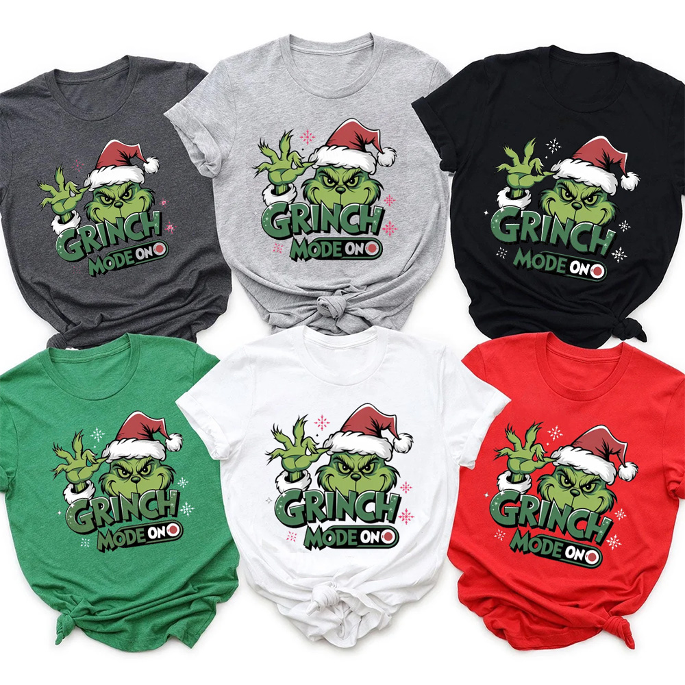 Christmas Mode On Family Matching T-Shirts