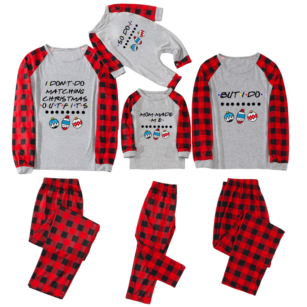 Personalized Holiday Harmony Christmas Family Matching Pajamas