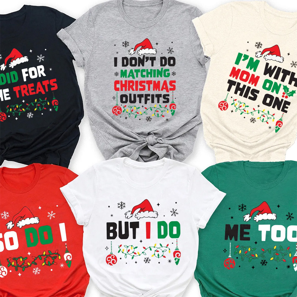 Personalized Christmas Clothing Wars Family Matching T-Shirts