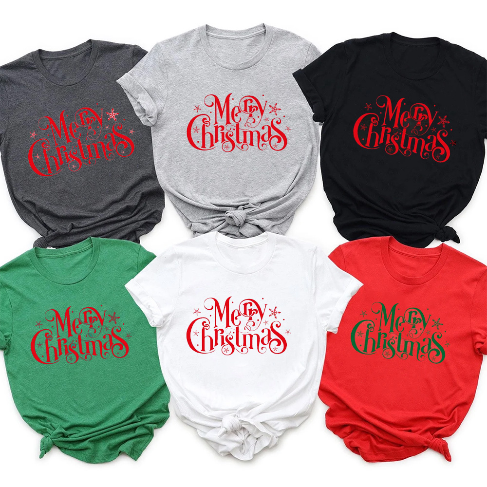 Vintage Merry Christmas Shirts For Family