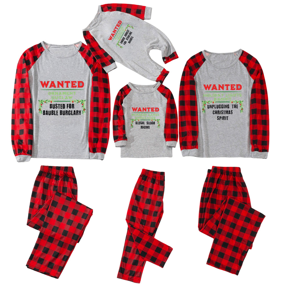 Personalized North Pole Correctional Family Matching Pajamas