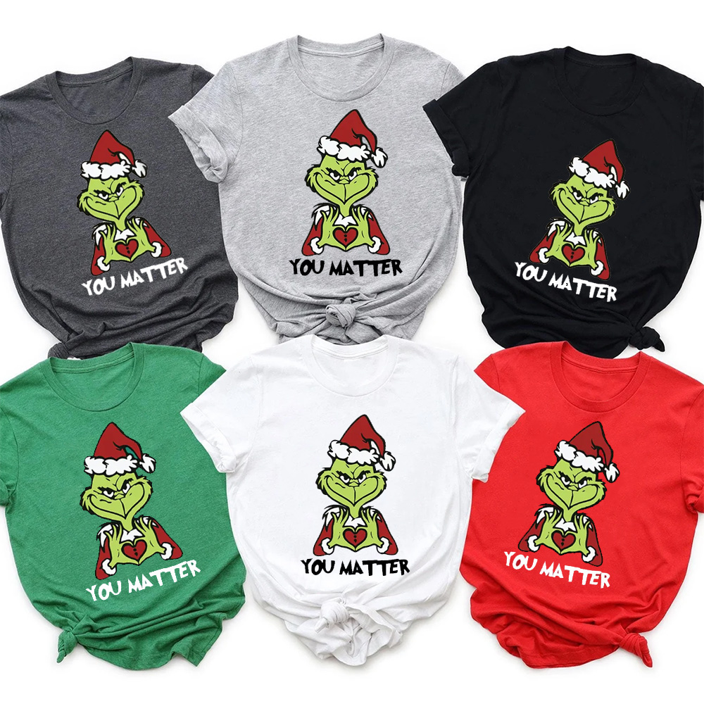 You Matter Christmas Matching T-Shirts