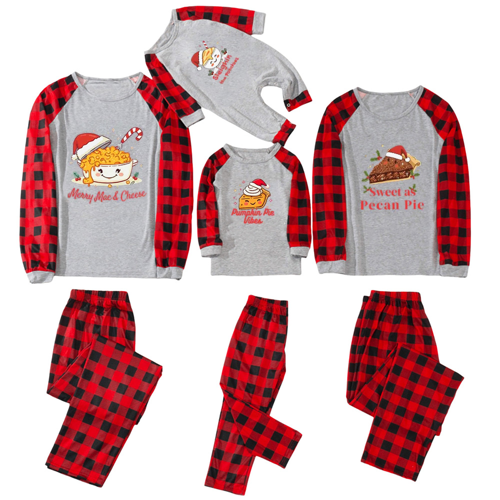 Personalized Christmas Dinner Crew Family Matching Pajamas