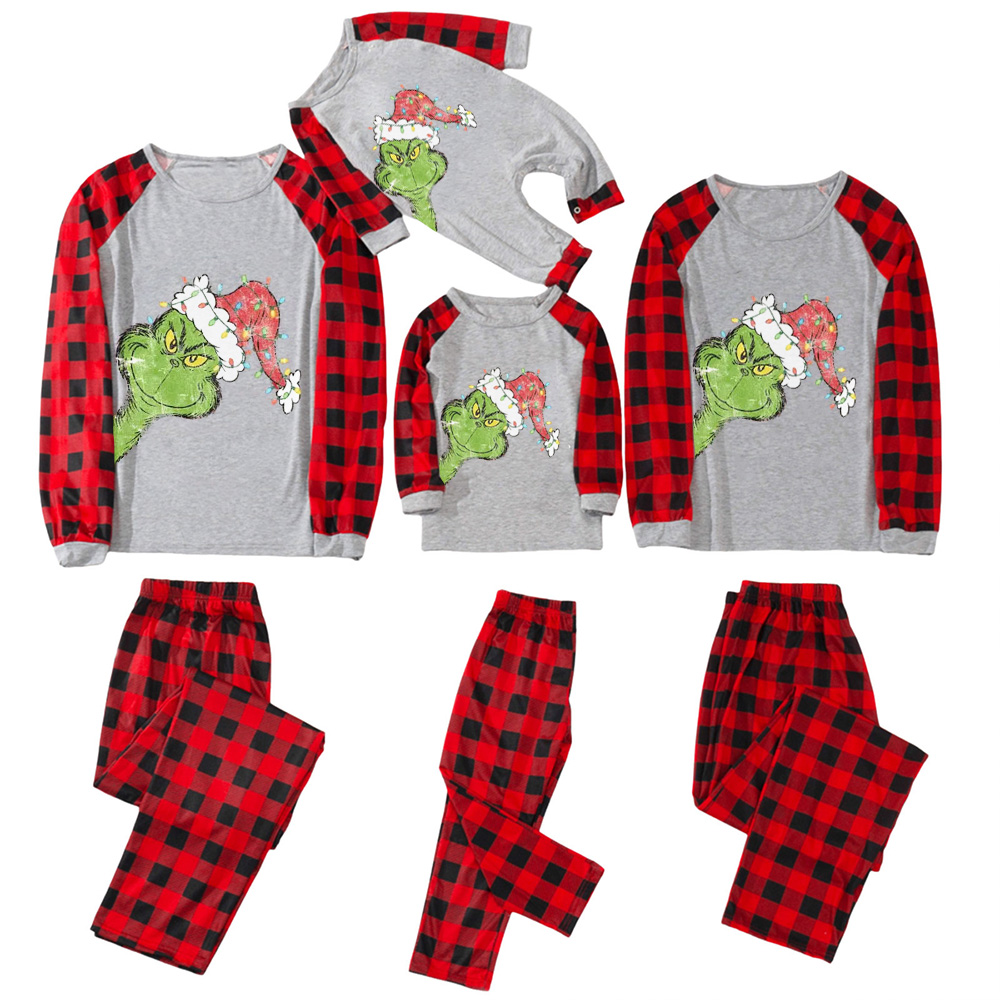 Grumpy Holiday Cheer Family Matching Pajamas