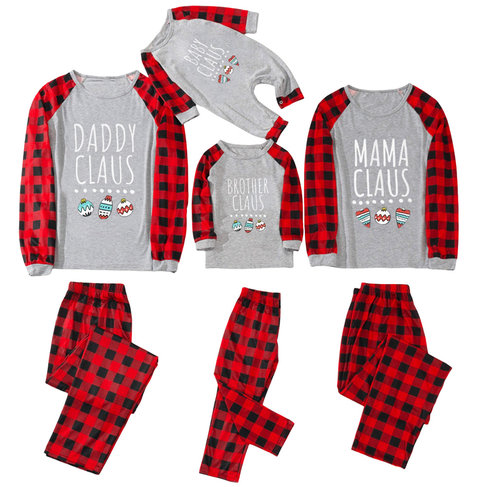 Claus Family Christmas Family Matching Pajamas
