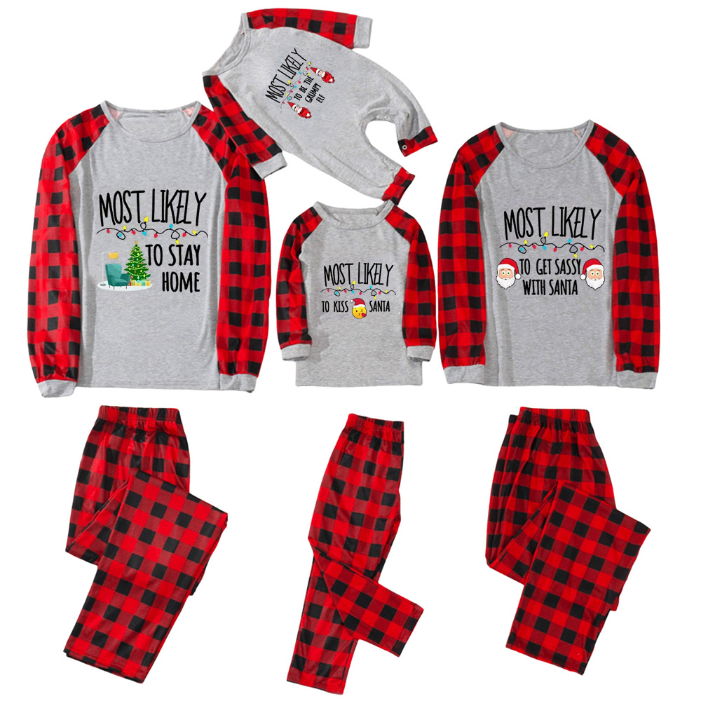 Emoticons Most Likely To Funny Christmas Pajamas For Family