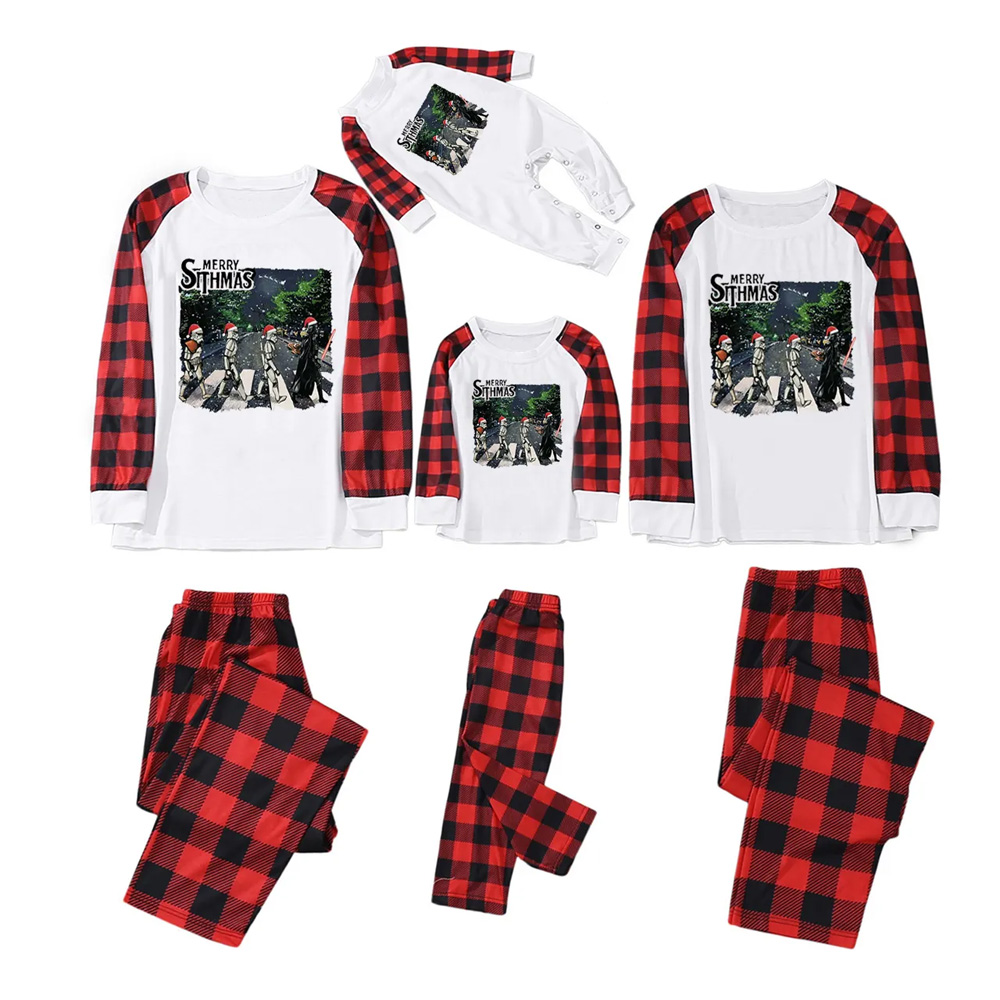 Abbey Road Walking Christmas Family Matching Pajamas