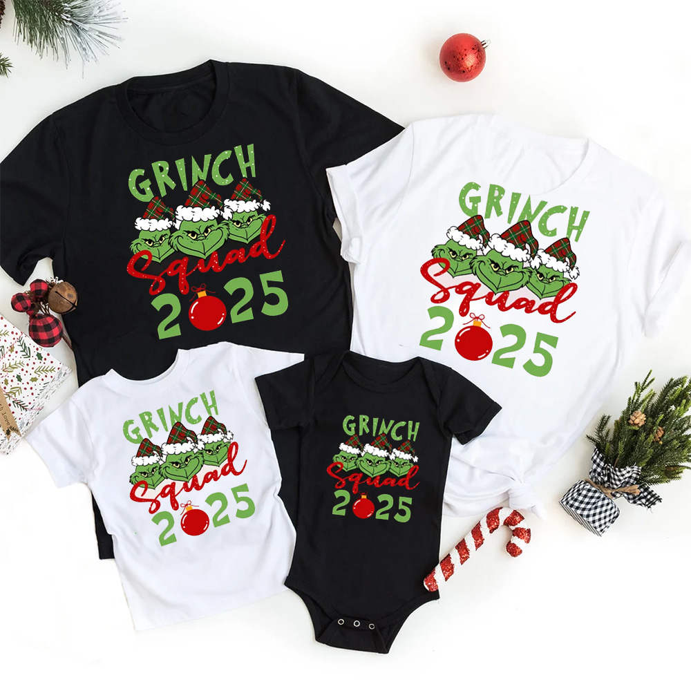 Chirstmas Mister Green 2025 Family Shirts