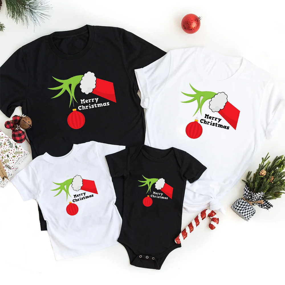 Merry Christmas Classic Matching Family T-Shirt