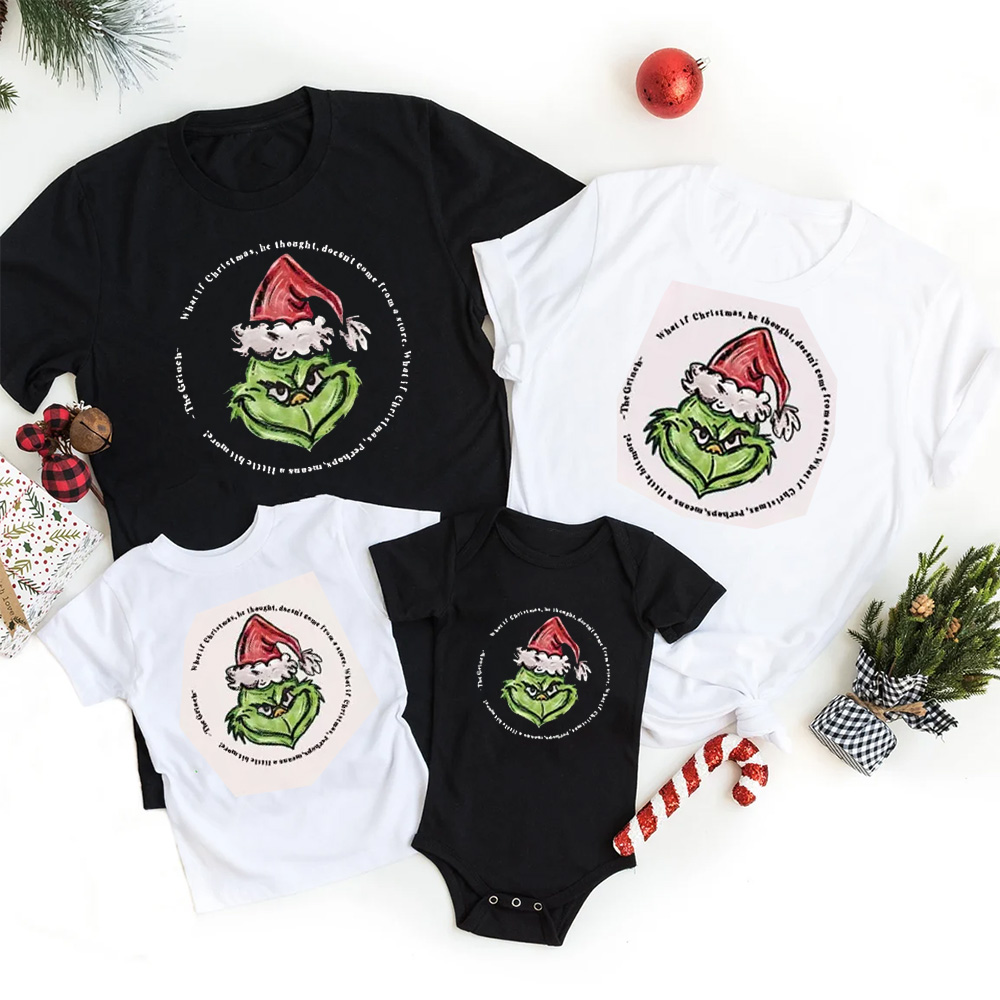 Funny Mister Green Poses Merry Christmas T-Shirts