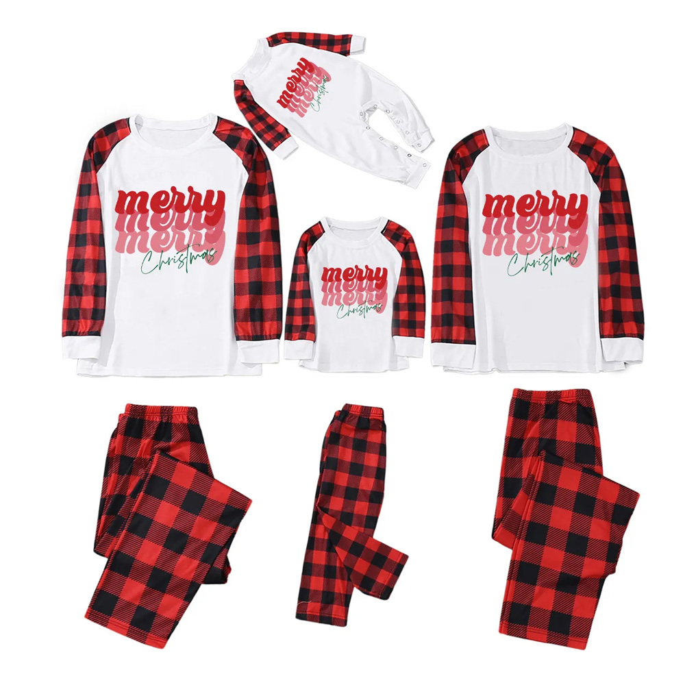 Merry Christmas Family Matching Pajamas