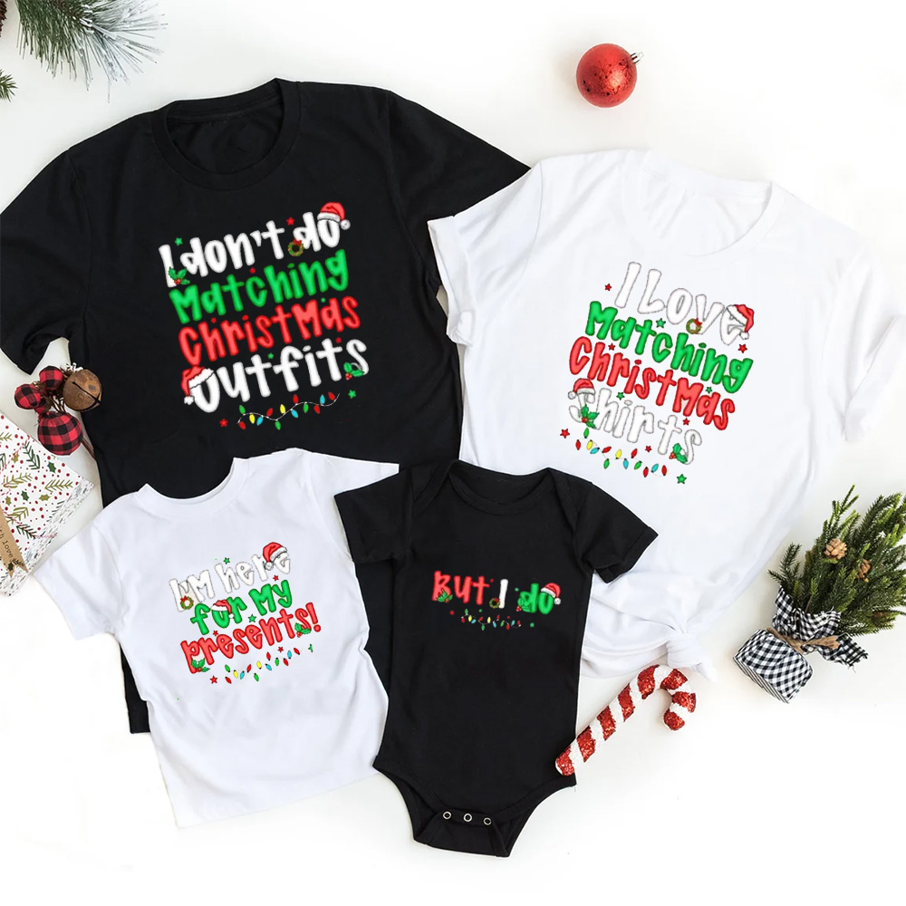 Personalized So Do I Christmas Family Matching T-Shirts
