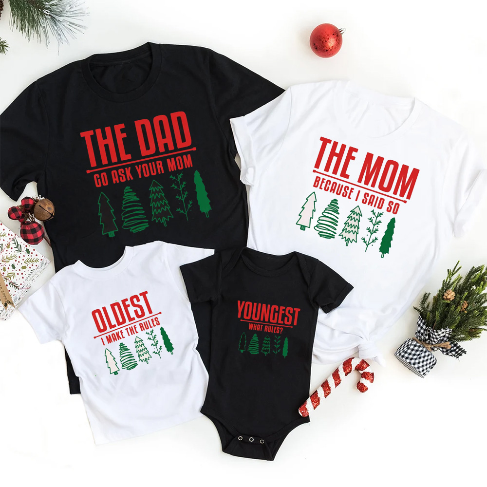 Personalized Funny Group Family Matching T-Shirts