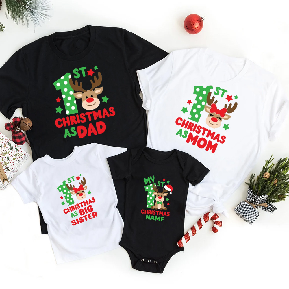 Holiday Memories Christmas Family Matching T-Shirts