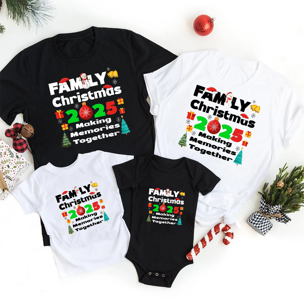 Christmas Group 2025 Family Matching T-Shirts