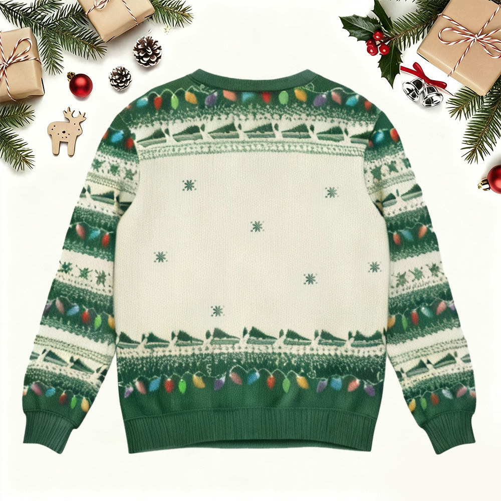 Custom Face Bend Over & I'll Show You - Personalized Photo Ugly Sweater